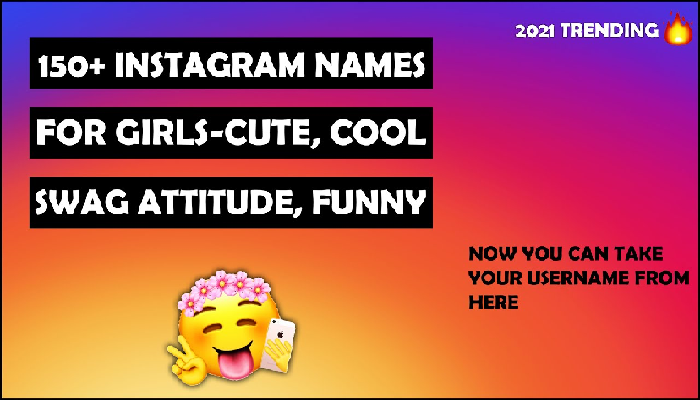 Attitude names for Instagram for Girls